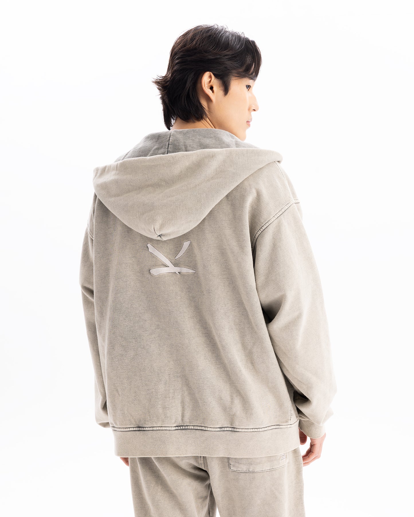 Zipper Washed Stone