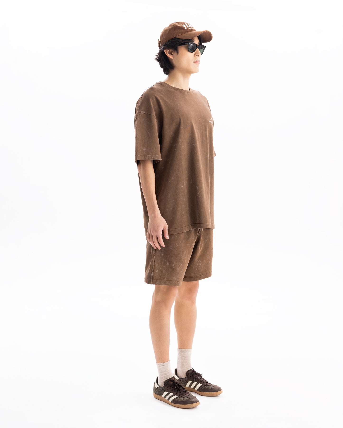 Shorts Washed Brown