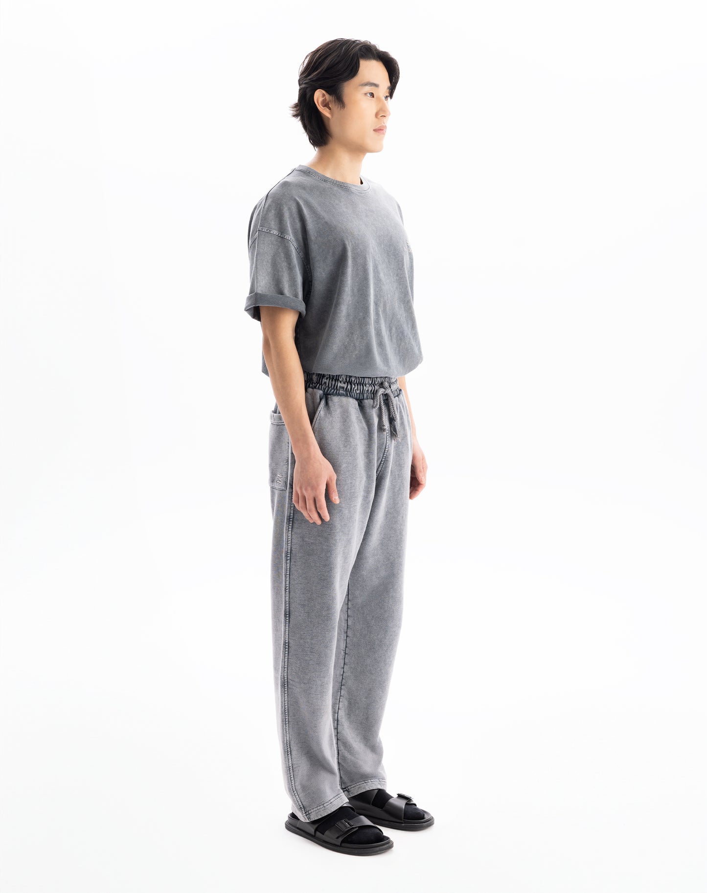 Pants Washed Grey