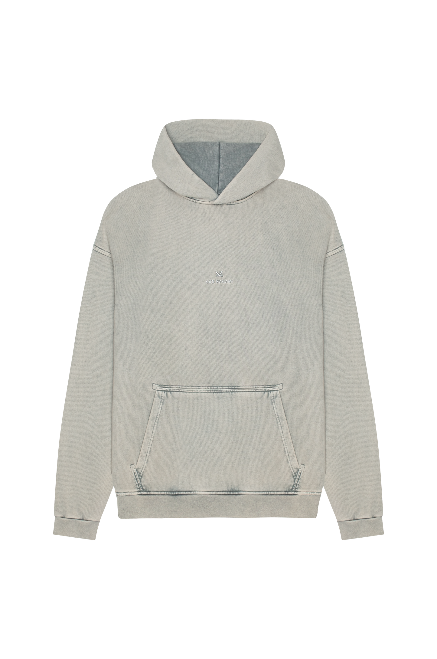 Hoodie Washed Stone
