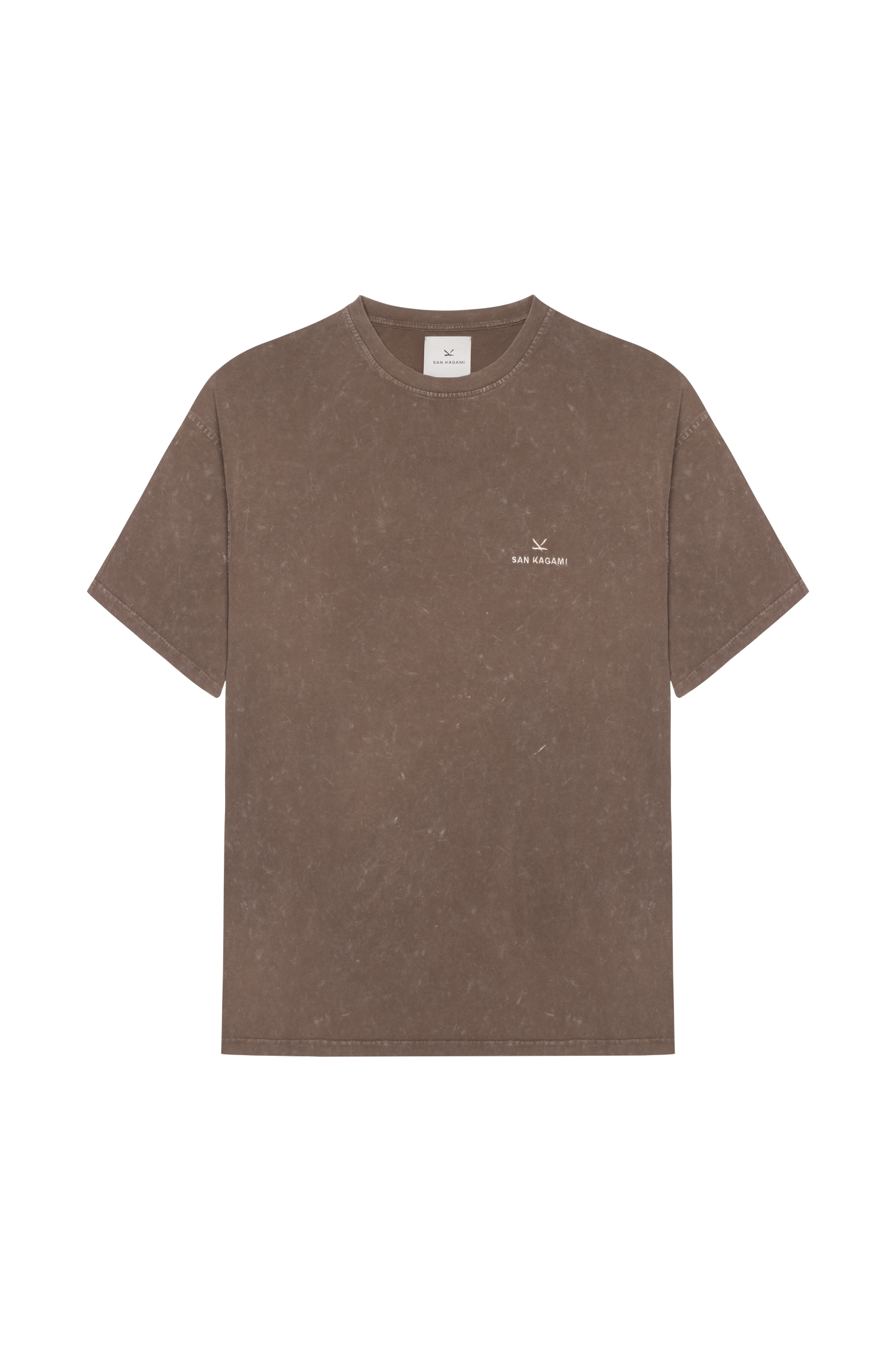 T-Shirt Washed Brown