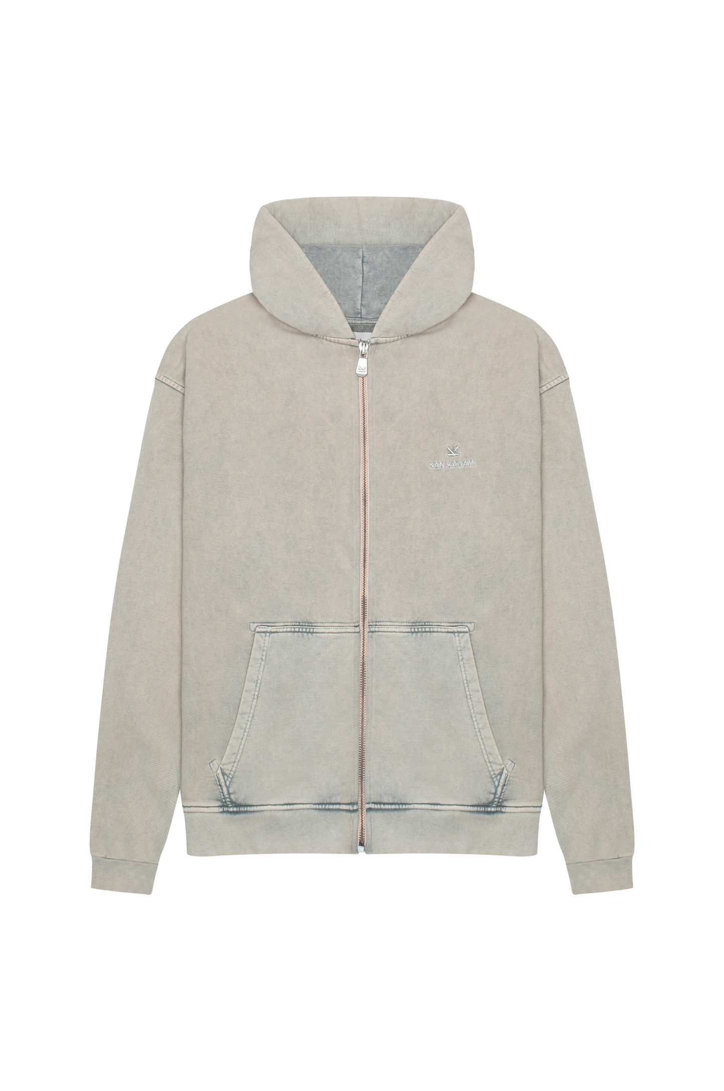 Zipper Washed Stone