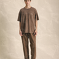 T-Shirt Washed Brown