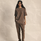 T-Shirt Washed Brown