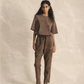 Pants Washed Brown