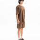 Shorts Washed Brown