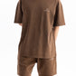 T-Shirt Washed Brown