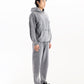 Hoodie Washed Grey