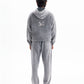 Hoodie Washed Grey