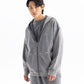 Zipper Washed Grey