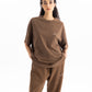 T-Shirt Washed Brown