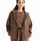 Zipper Washed Brown