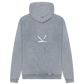 Hoodie Washed Grey