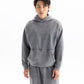 Hoodie Washed Grey